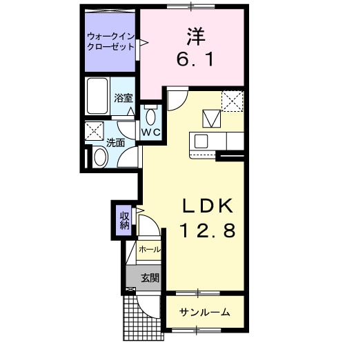 グランハイツ・Ⅱの物件間取画像