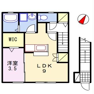 レグルス英賀保の物件間取画像