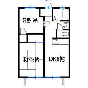 シャトー三木の物件間取画像