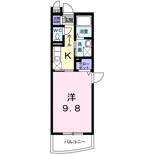 アラモアナの物件間取画像