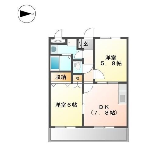 パルティールの物件間取画像