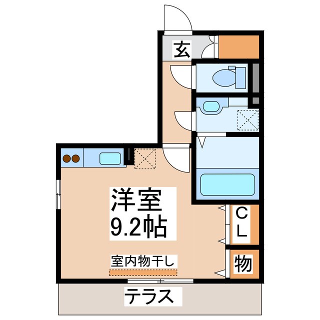 パレス丹波　弐番館の物件間取画像