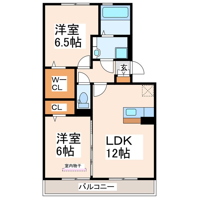 プルミエールＡ・Ｂの物件間取画像