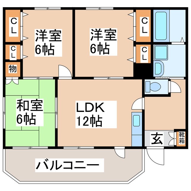 桜　の物件間取画像