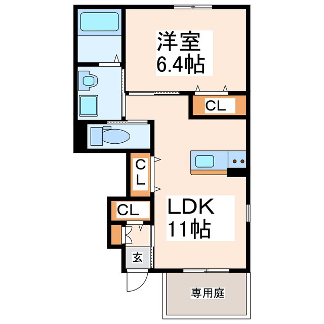 プランドール．Ｋの物件間取画像