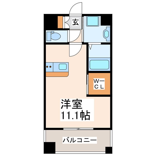 LIBTH南熊本の物件間取画像