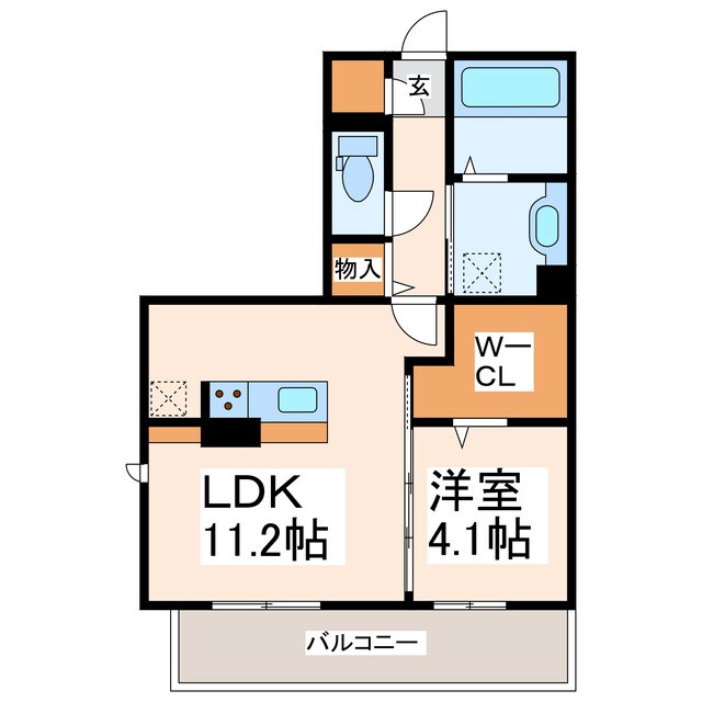 D-room本山の物件間取画像