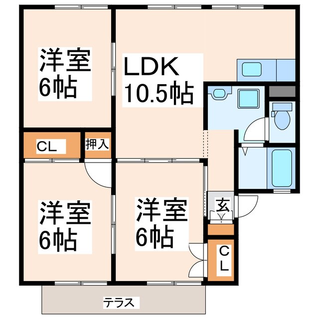 八反田入口 徒歩3分 1階の物件間取画像