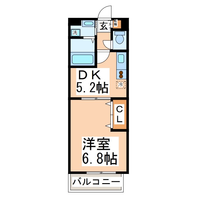 サンバティークハウスA.Bの物件間取画像