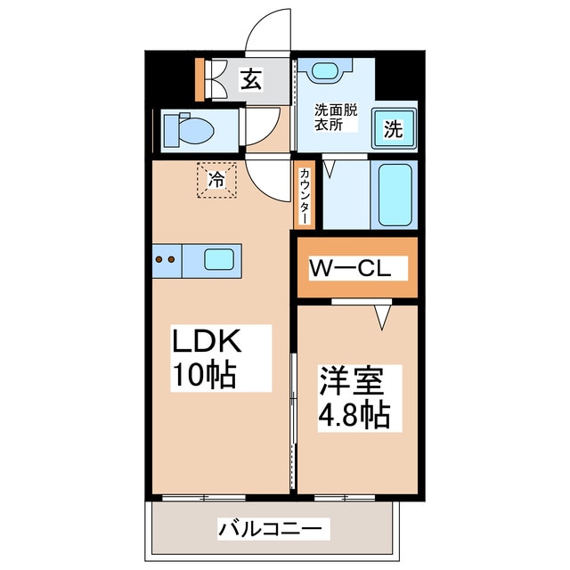 肥後大津駅 徒歩20分 9階の物件間取画像