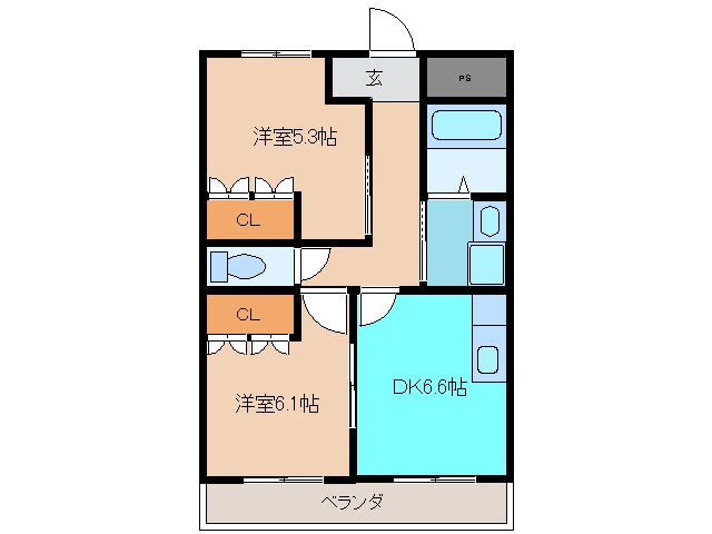 あやめハイムの物件間取画像