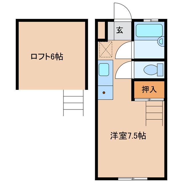 レクセル都城の物件間取画像