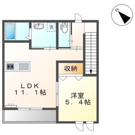 サンハイツ奈良の物件間取画像