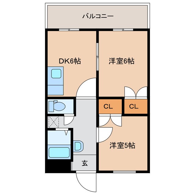 さざんかの物件間取画像