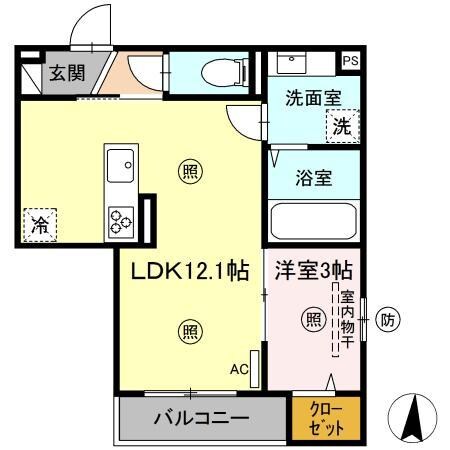 PREMILIFE寿町の物件間取画像