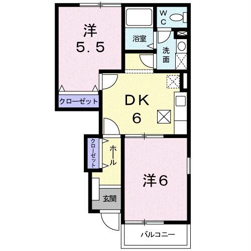 サンリット・Mの物件間取画像