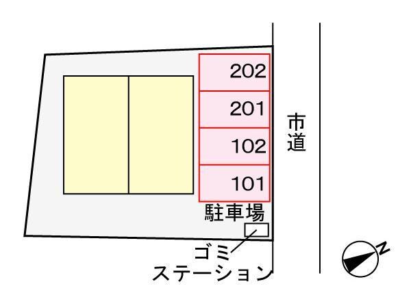 サンリット・Mの物件外観写真