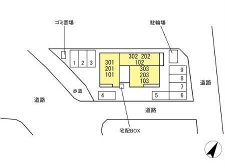 Cherie Maison明野の物件外観写真