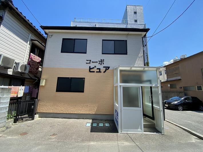 コーポピュアの物件外観写真