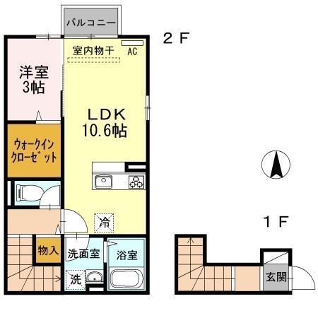 ボナールの物件間取画像