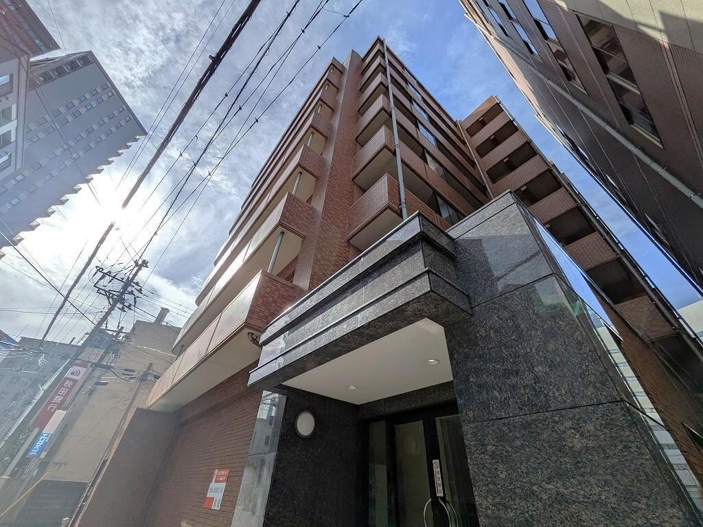 パークハイツ万代の物件外観写真