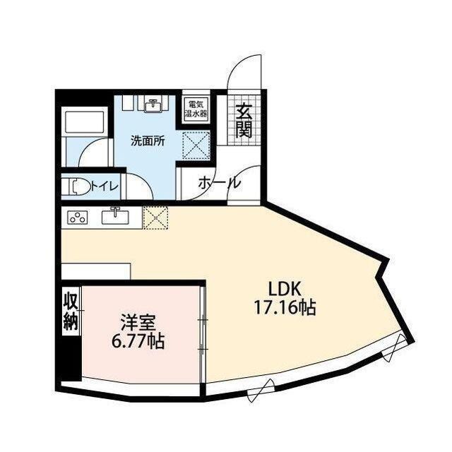 ヨリーナフローの物件間取画像