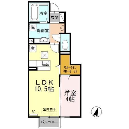 Coco＆Leoの物件間取画像