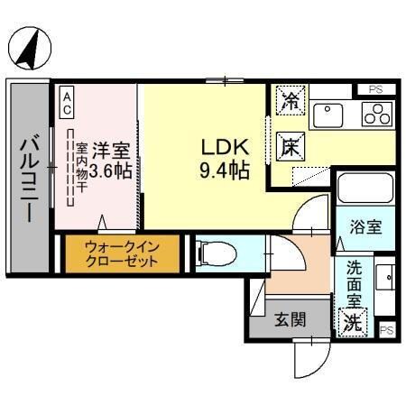 （仮）D-ROOM本馬越の物件間取画像