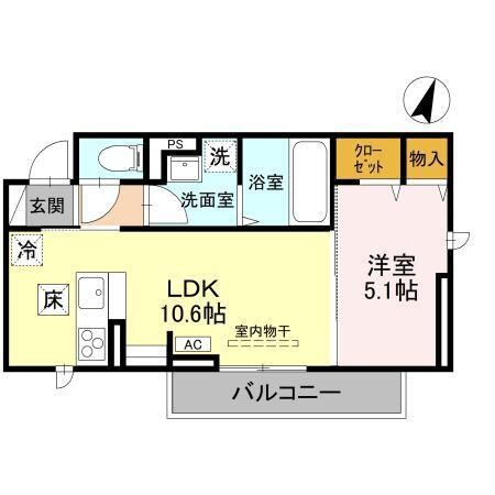 CLASSEUM幸西IIIの物件間取画像