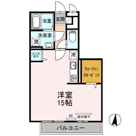 インペリアルコートAの物件間取画像