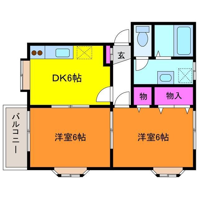 キララBの物件間取画像