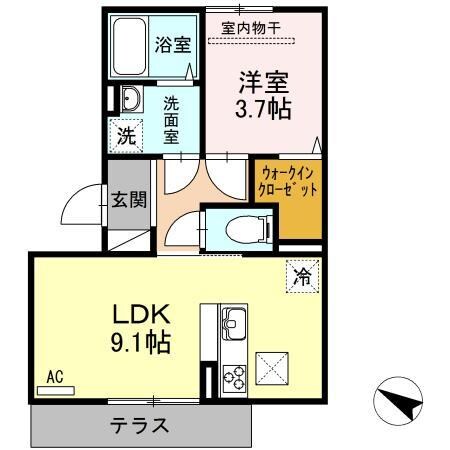 KEI2の物件間取画像