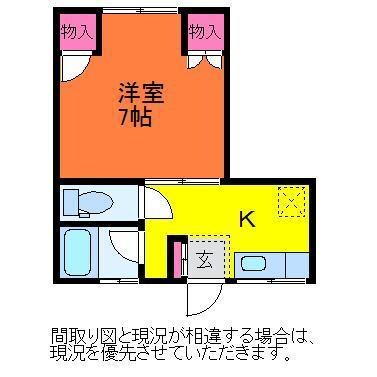 物件間取画像