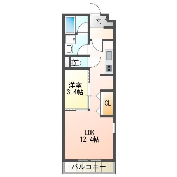 ピア旭町の物件間取画像
