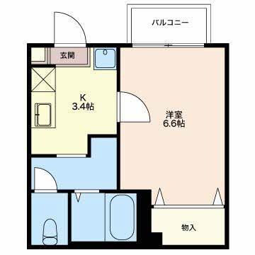 ドミールNの物件間取画像