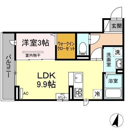 コート　テラの物件間取画像