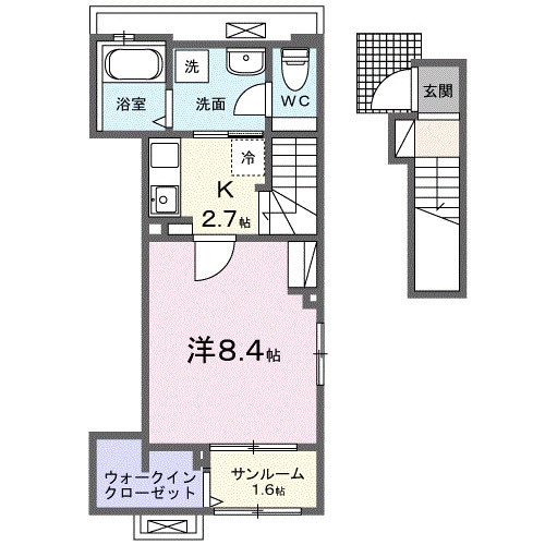 オネスティの物件間取画像