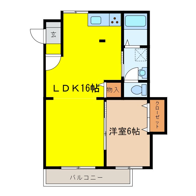マイキャッスルパートⅦの物件間取画像