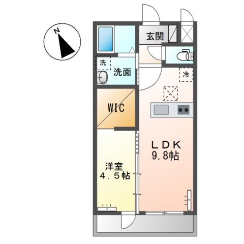 グレイスコートの物件間取画像