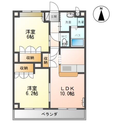 ベルステージの物件間取画像