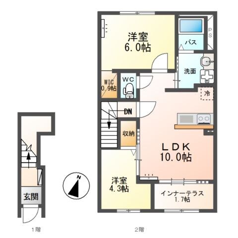 グラン　エクシードⅡの物件間取画像