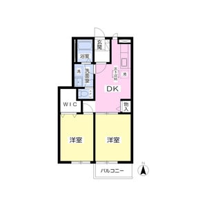 サンシティ　Ｂの物件間取画像