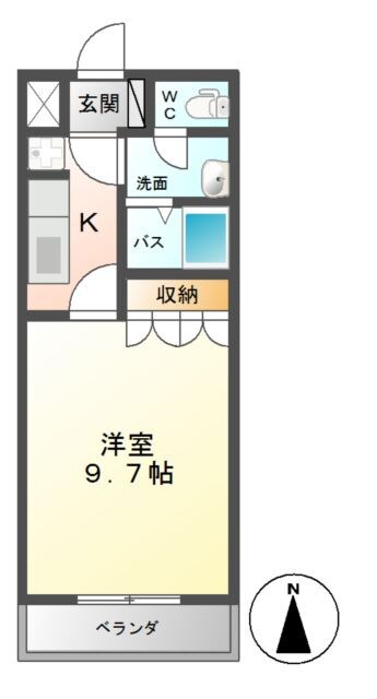 スプリームハピネスの物件間取画像