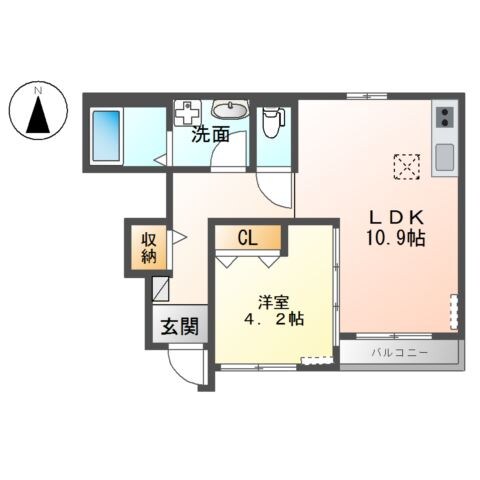 サニーの物件間取画像