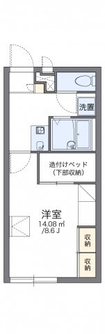 レオパレス本丸の物件間取画像