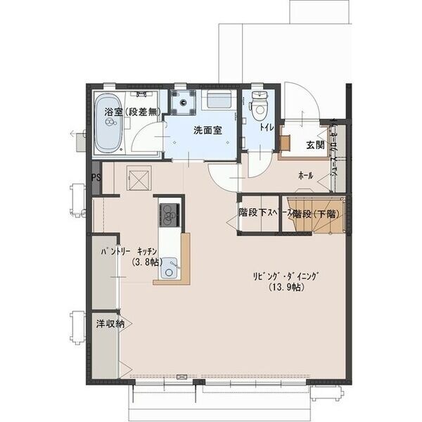 SUNSET MALL Cの物件内観写真