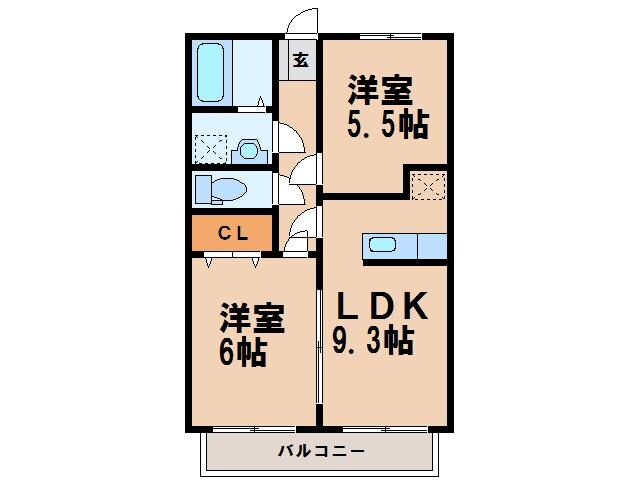 物件間取画像