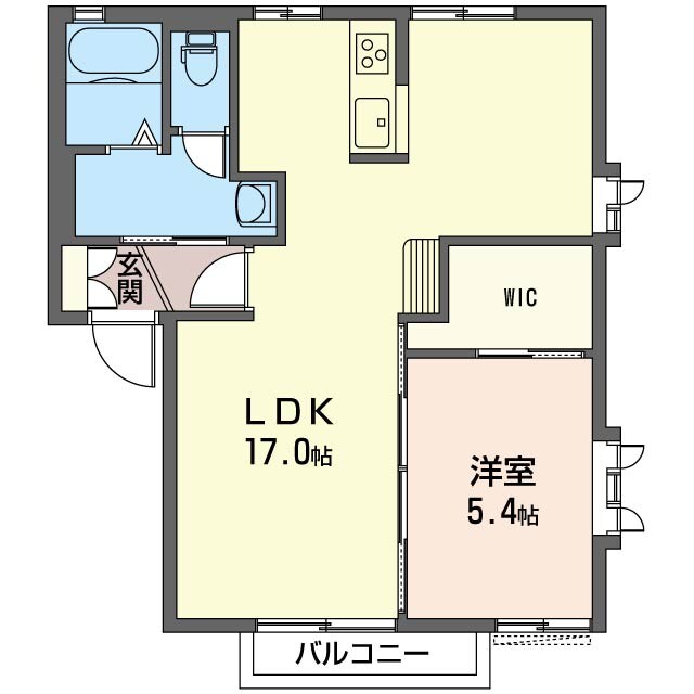 コーポ　リリーフ　Aの物件間取画像