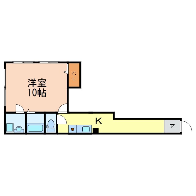 いずみ壱番館の物件間取画像