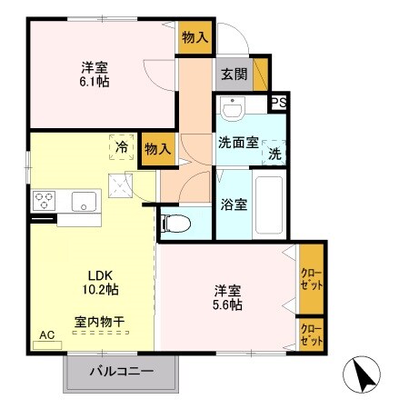 グラン・ヴィラージュ Ｅａｓｔの物件間取画像